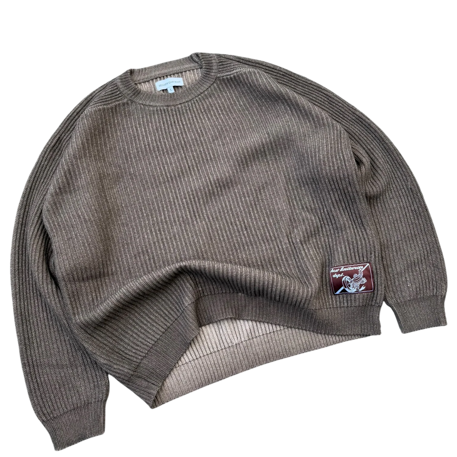 FISHERMAN KNIT (BROWN) - Image 2