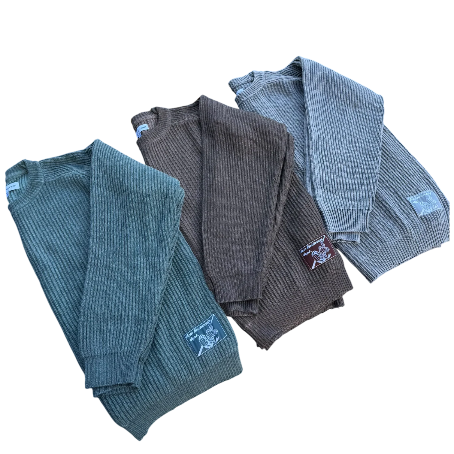 FISHERMAN KNIT (BROWN) - Image 4