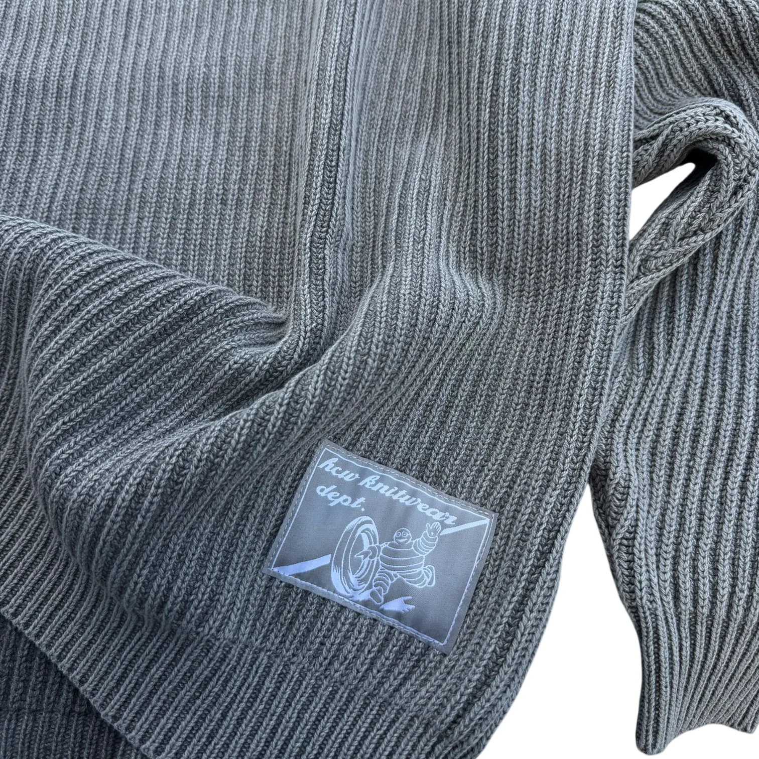 FISHERMAN KNIT (GREY) - Image 3