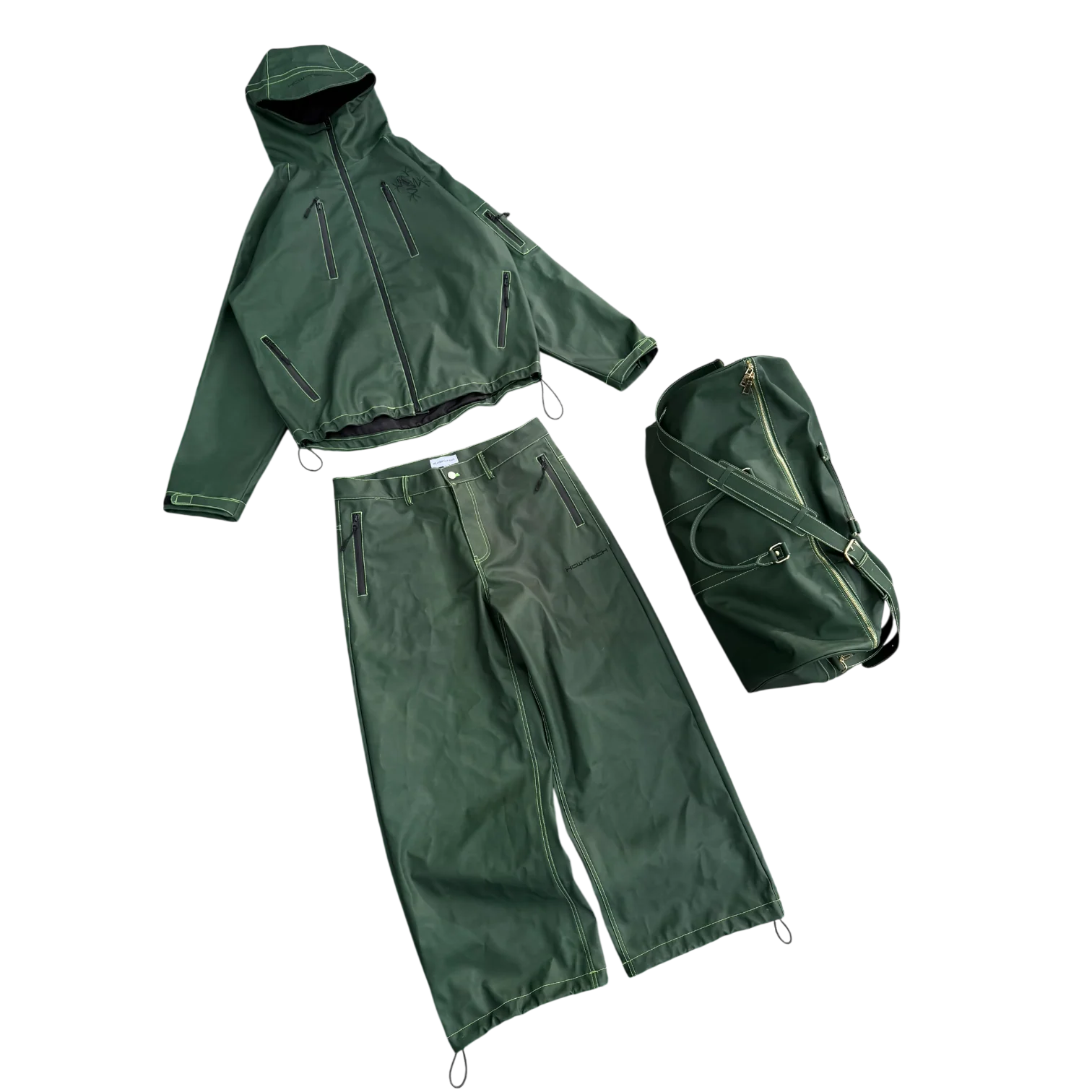 HEAT REACTIVE SKI JACKET (RACING GREEN) - Image 3