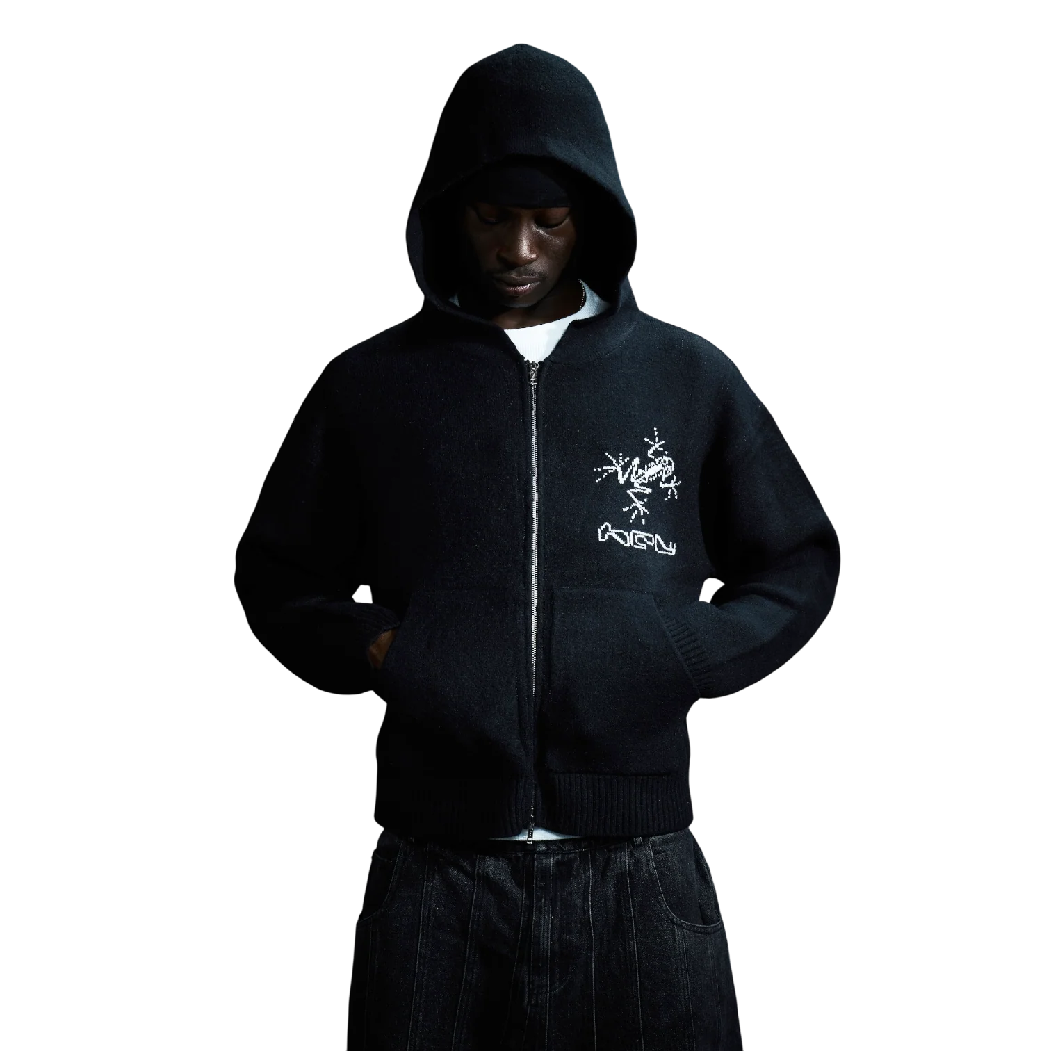 KNITTED FROG HOODIE - Image 6