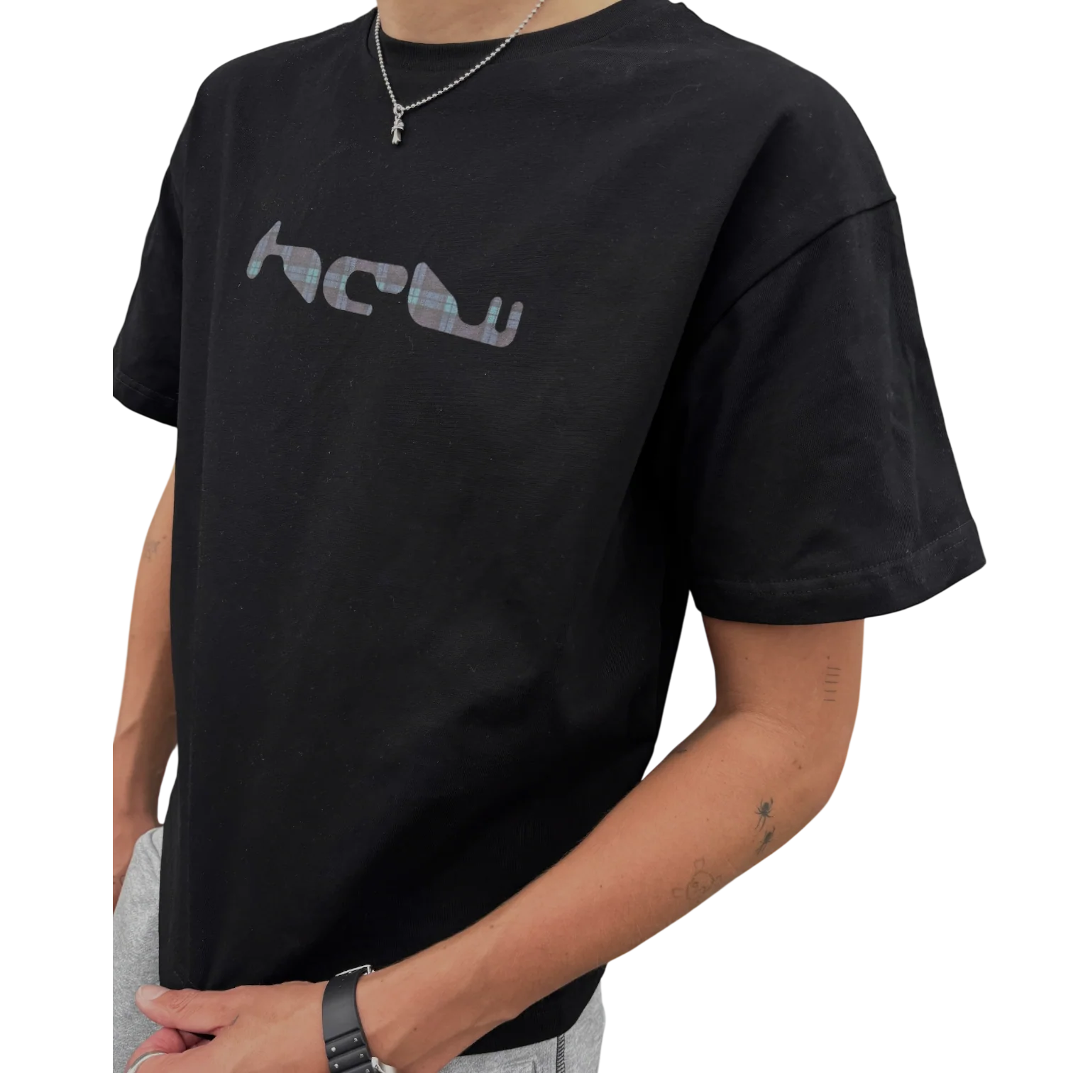 LOGO TEE (TARTAN) - Image 2