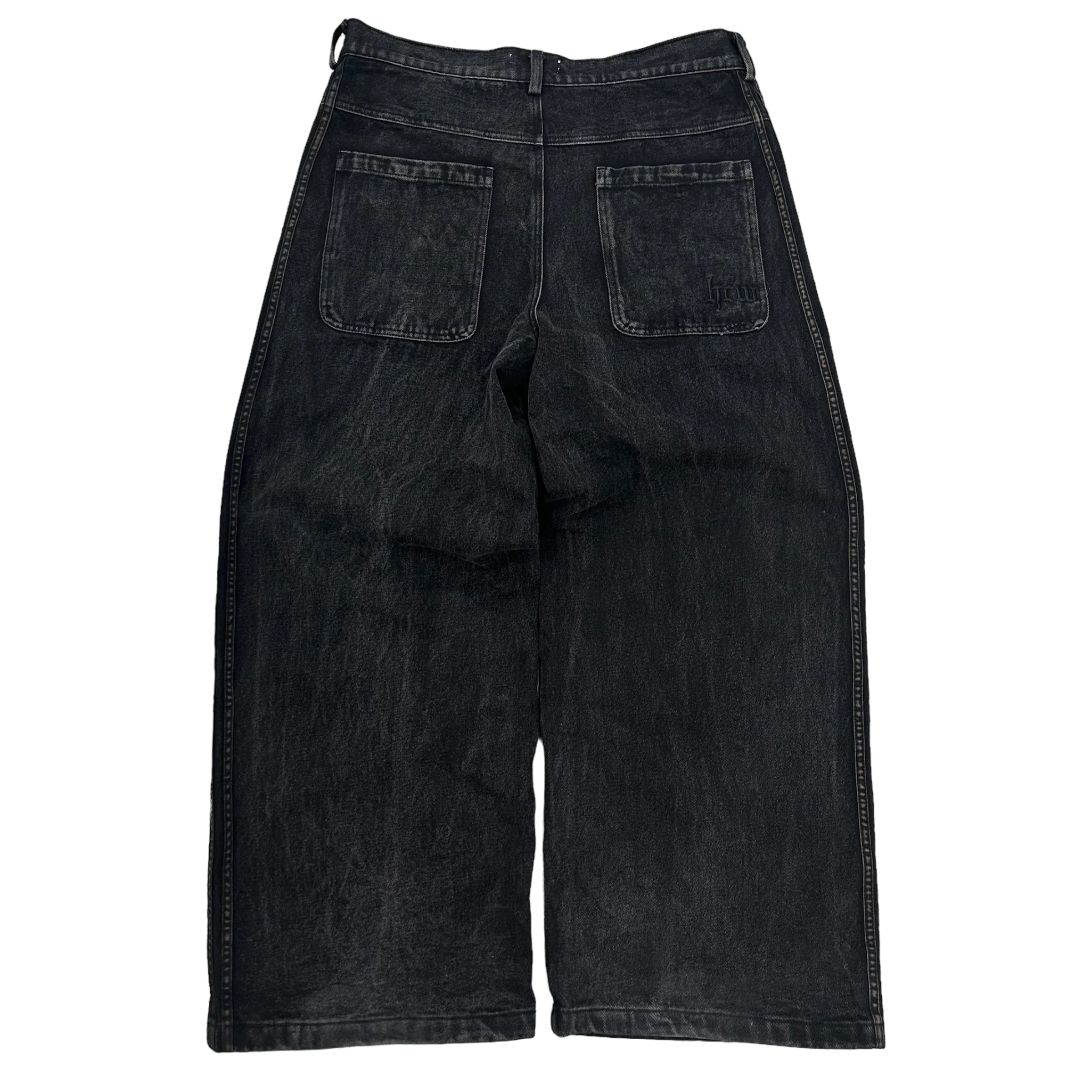 TRACK JEANS (BLACK/BLACK) - Image 3