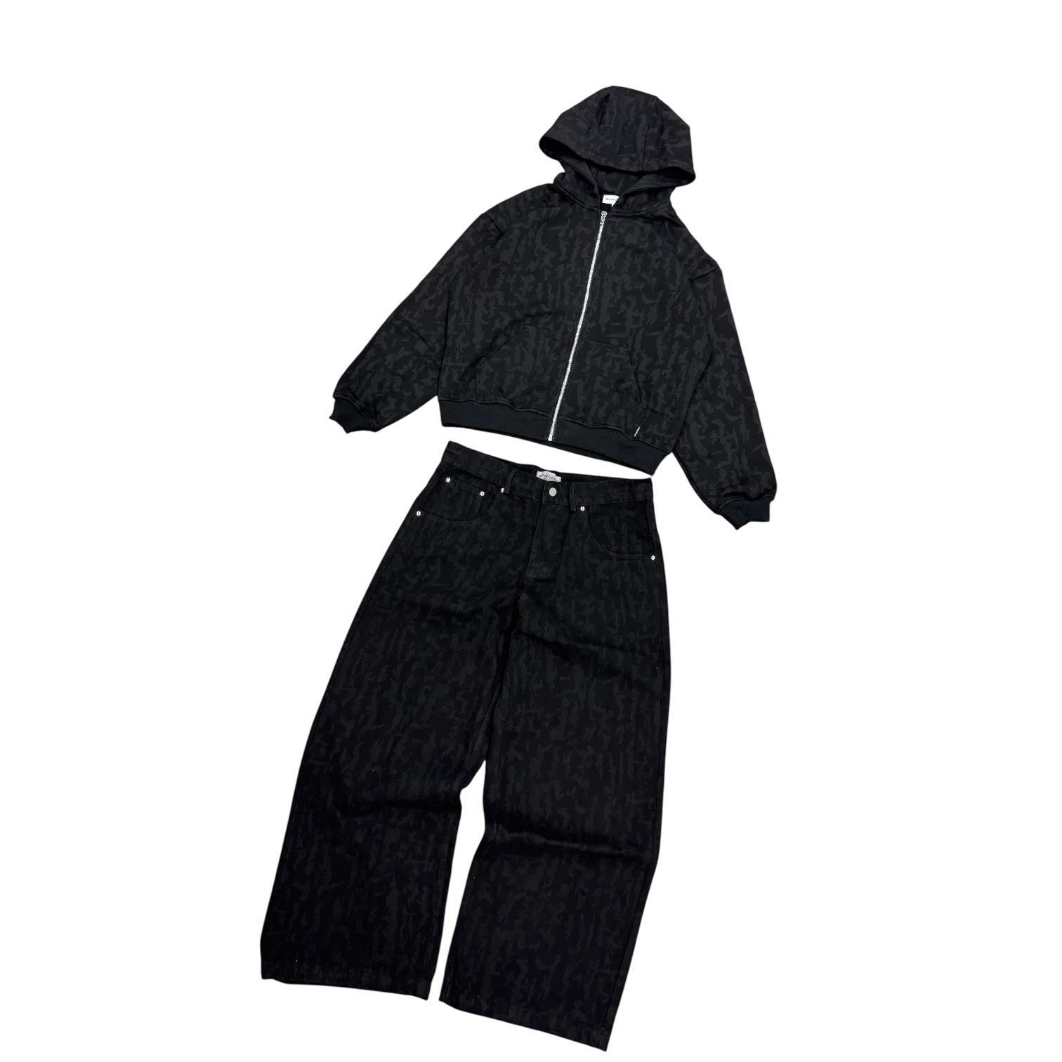 V2 NIGHT CAMO HOODIE - Image 3