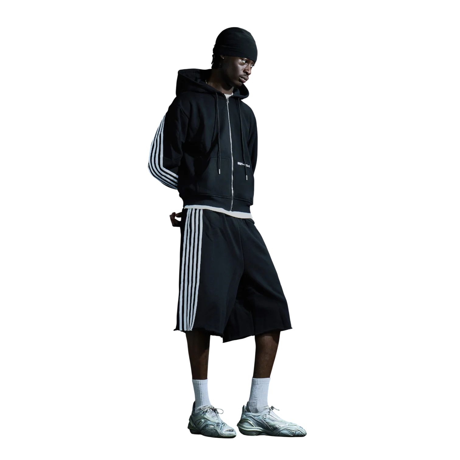 SPIKE SHORTS (BLACK) - Image 2