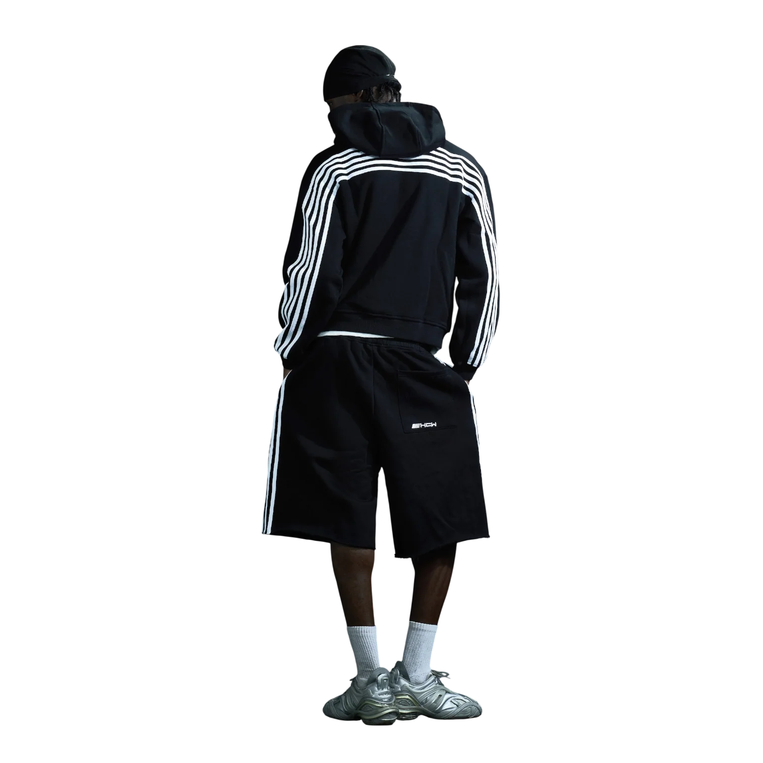 SPIKE SHORTS (BLACK) - Image 3