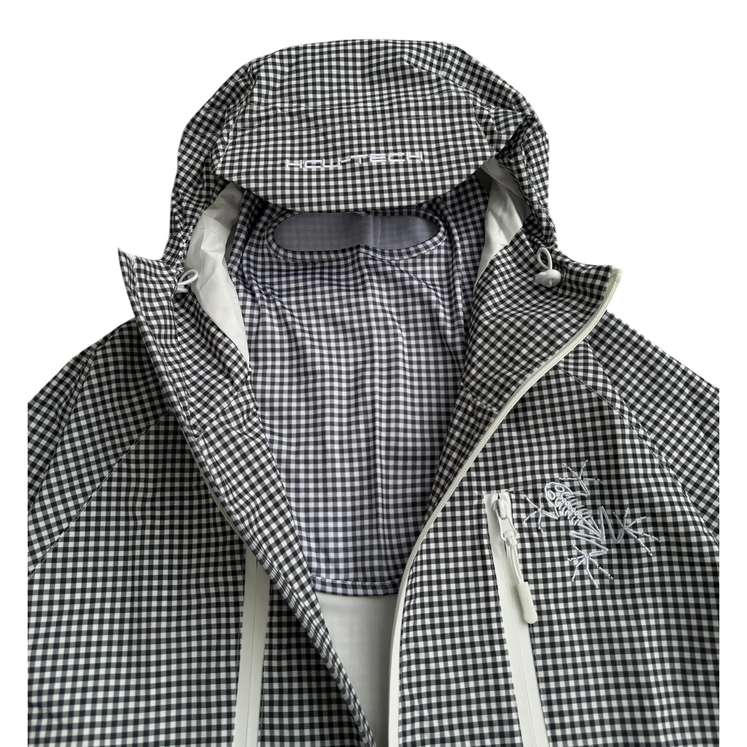TECH JACKET (BLACK PLAID) - Image 9