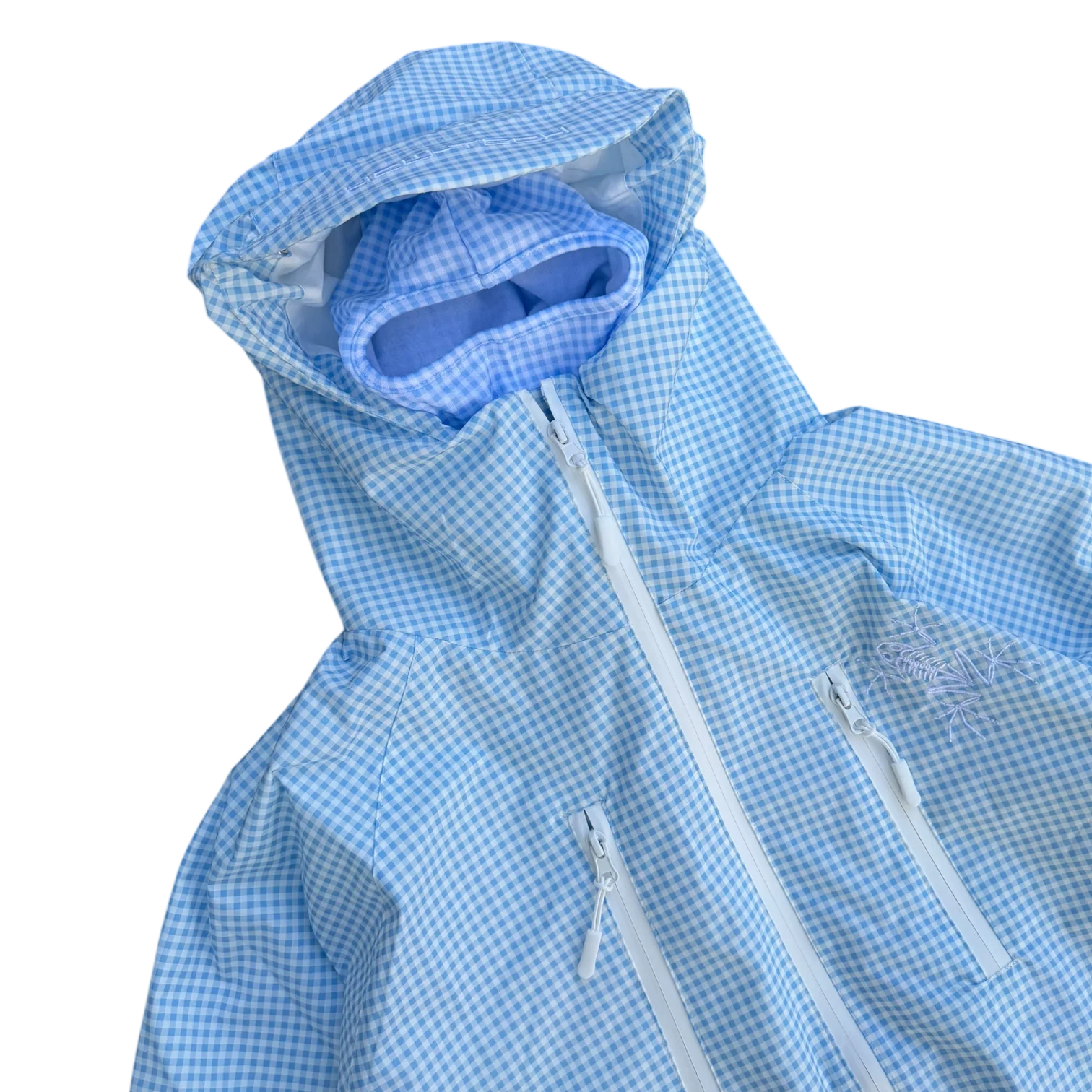 TECH JACKET (BLUE PLAID) - Image 5