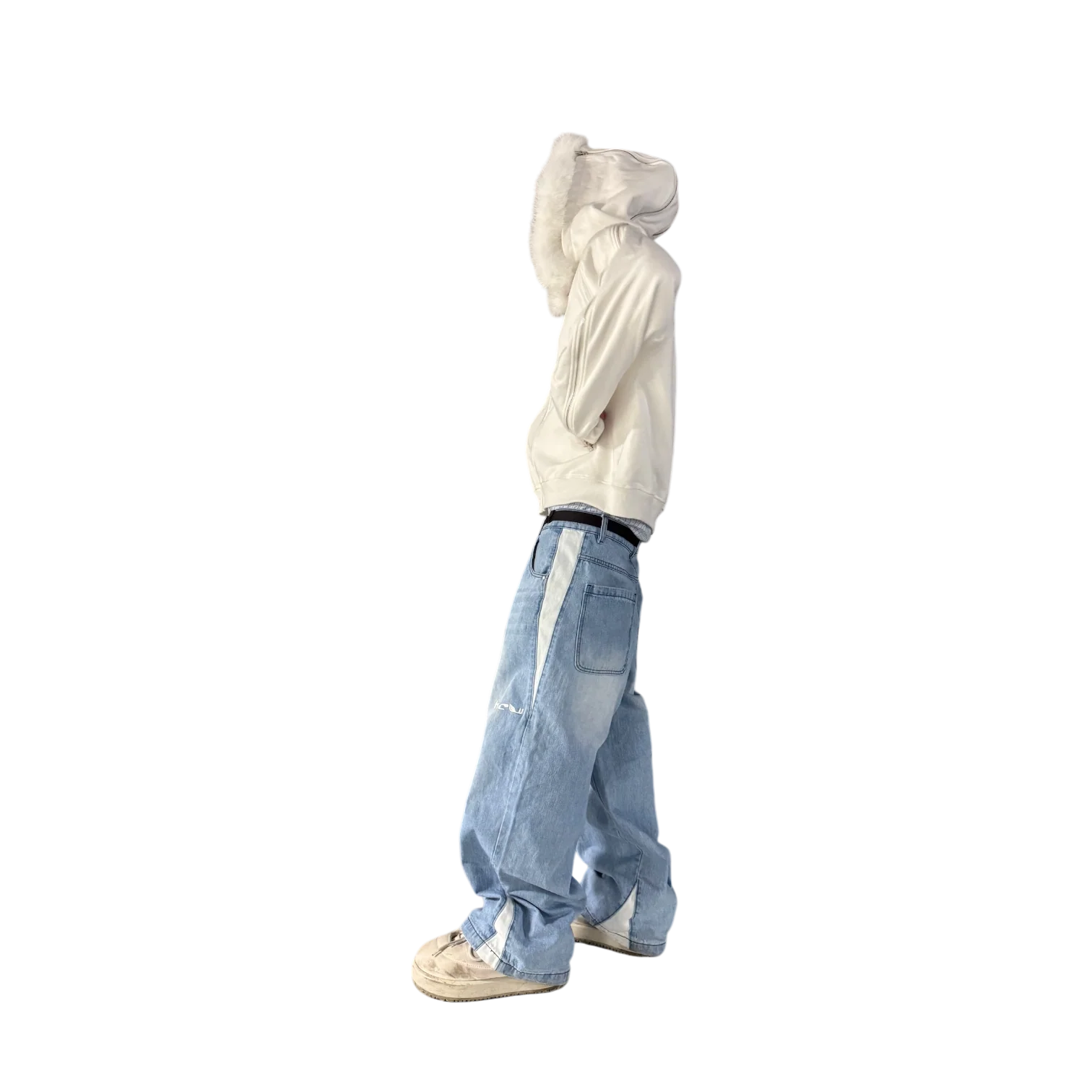 TECH JEANS (BLUE) - Image 4