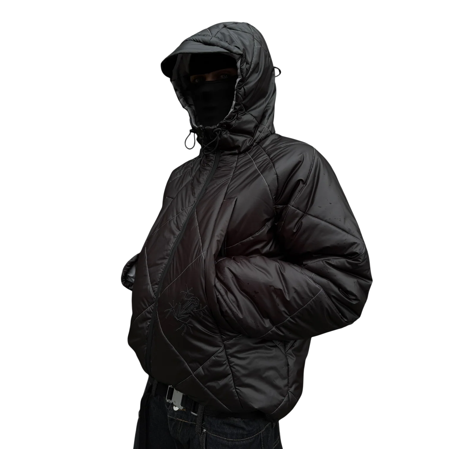 TECH PUFFA (BLACK/WHITE) - Image 3
