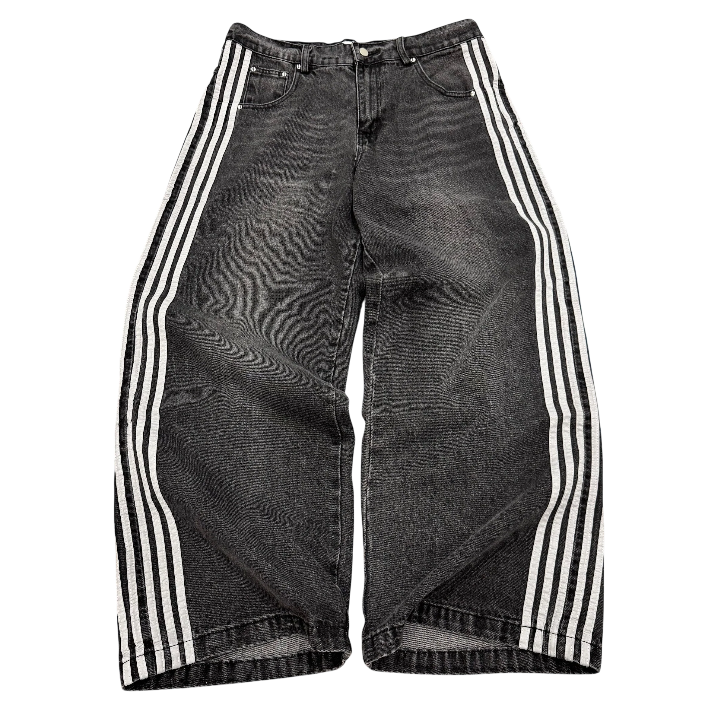 TRACK JEANS (GREY)