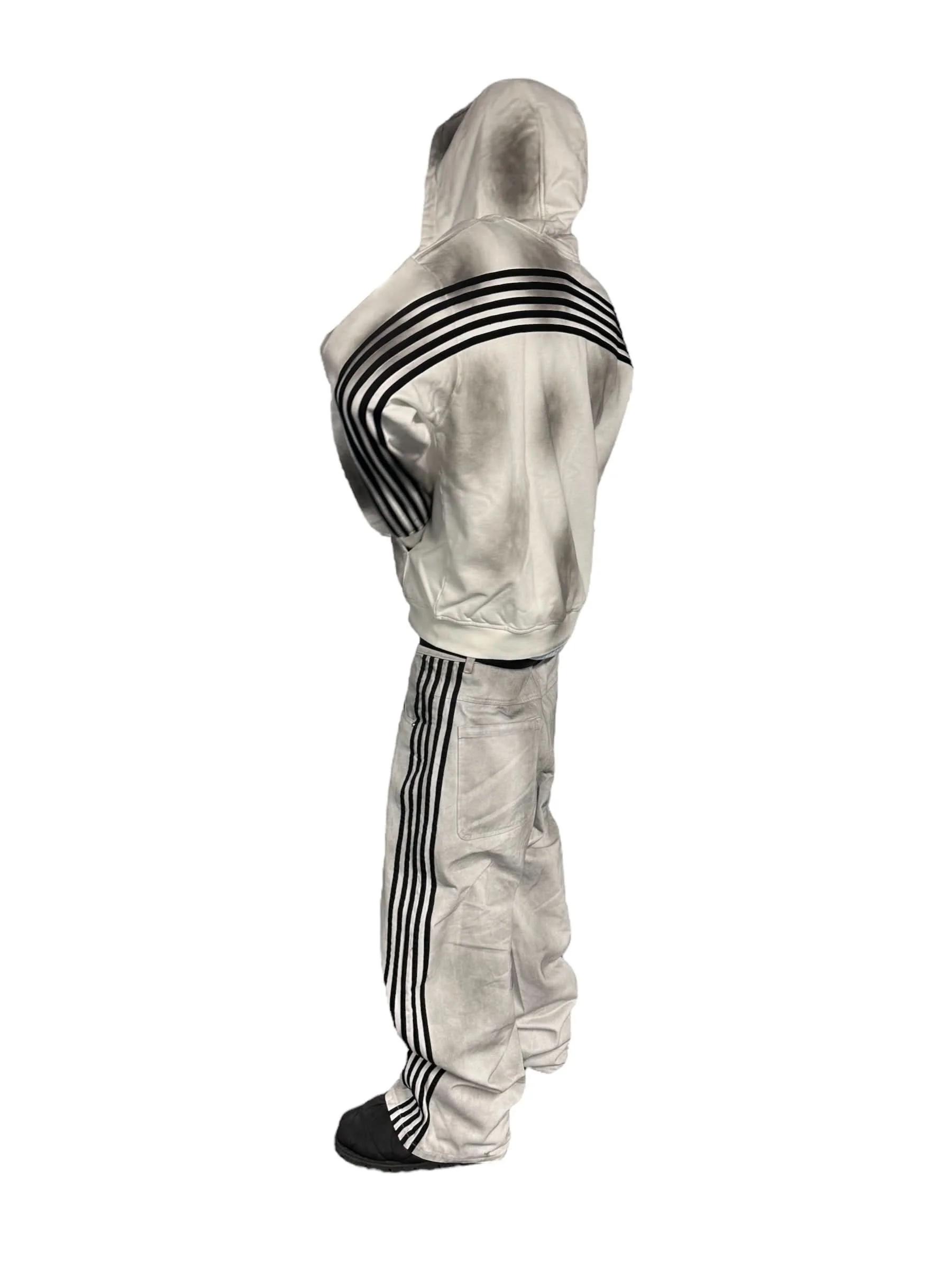 TRACK JEANS (WHITE) - Image 6